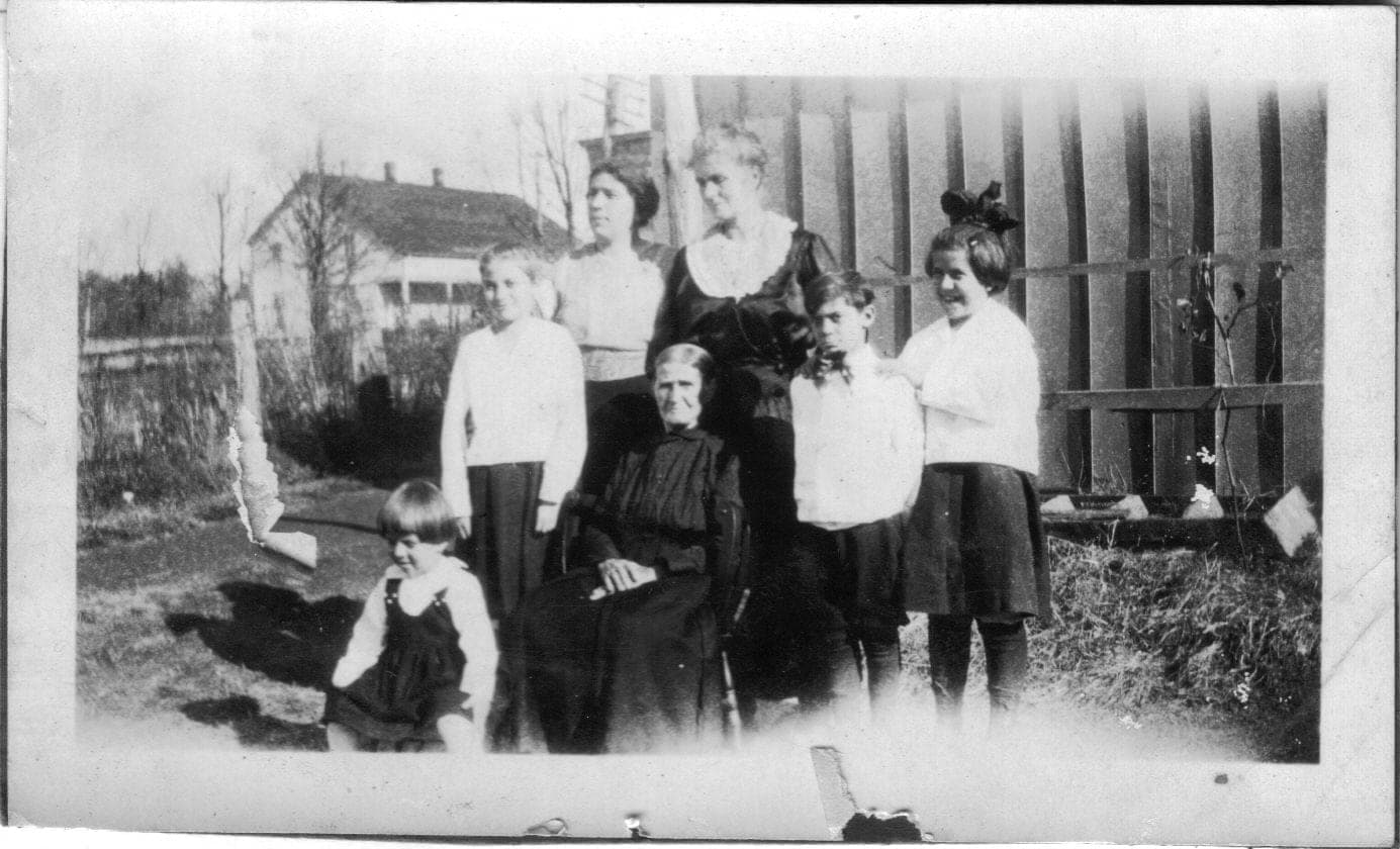 Family gathered together